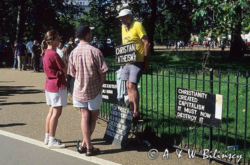 Hyde Park, Speakers Corner, Londyn, Anglia