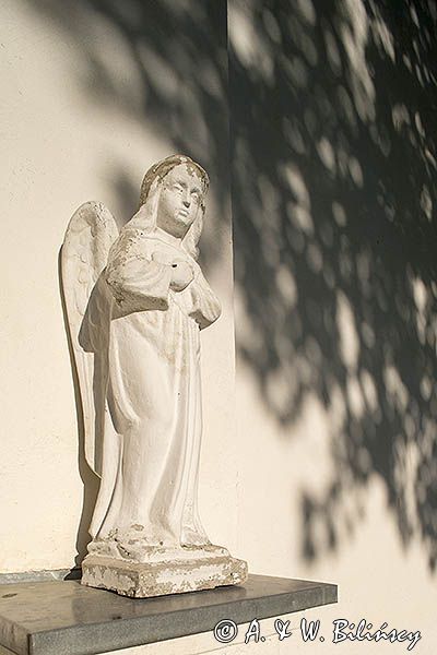 Łopienka, cerkiew, anioł