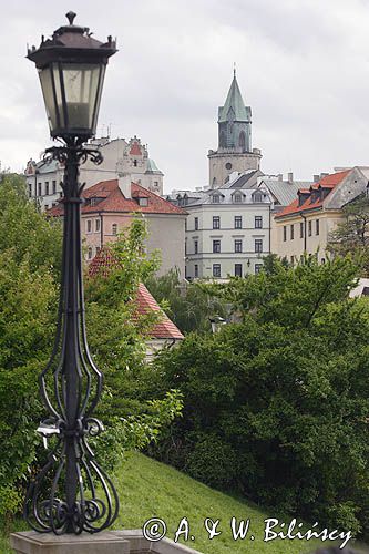 Lublin, Stare Miasto, widok spod Zamku