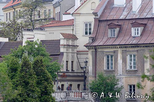 Lublin, Stare Miasto, widok spod Zamku