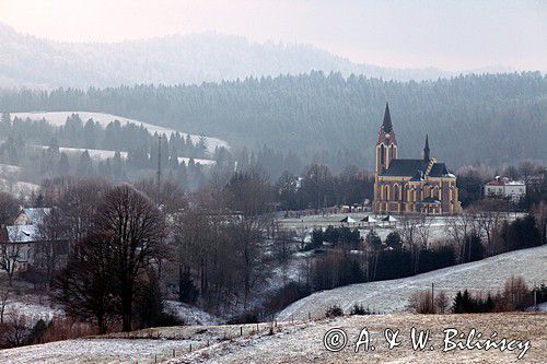 kościół w Lutowiskach, Bieszczady