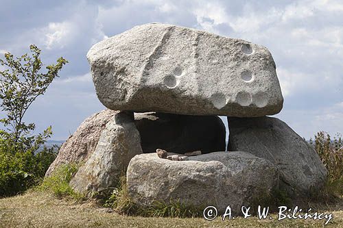 Dolmen na wyspie Lyo, Archipelag Południowej Fionii, Dania