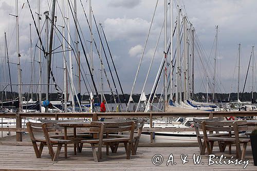 Marina w Mariager, Mariager Fjord, Jutlandia, Dania