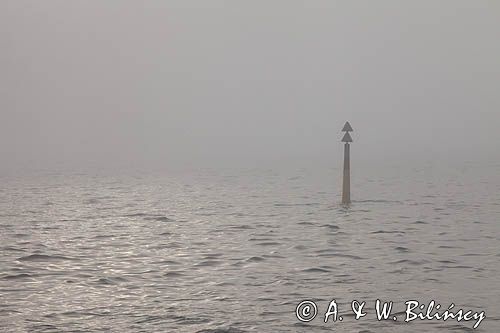 Boja kardynalna, Wyjście z Mariager Fjord, Jutlandia, Kattegat, Dania