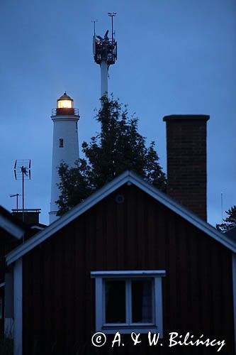 latarnia morska w Marjaniemi na wyspie Hailuoto, Finlandia, Zatoka Botnicka