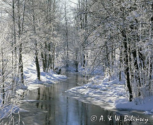 Mazury Garbate zimą