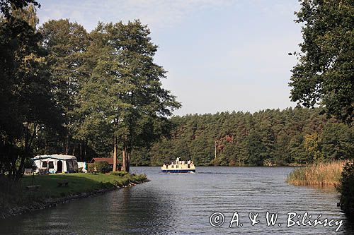 Menowsee, Obere Havel Wasser Strasse, Brandenburgia, Niemcy