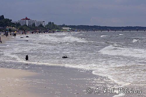 Międzyzdroje, plaża, Wyspa Wolin