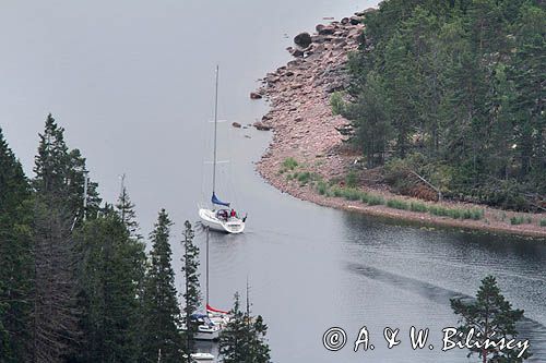 zatoka Baggviken, wyspa Mjalton, Hoga Kusten, Wysokie Wybrzeże, Szwecja, Zatoka Botnicka