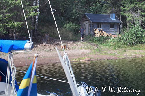 zatoka Baggviken, wyspa Mjalton, Hoga Kusten, Wysokie Wybrzeże, Szwecja, Zatoka Botnicka