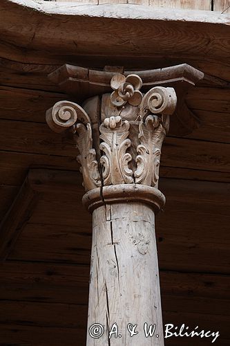 Mnichów zabytkowy kościół barokowy z 1765-70 roku powiat Jędrzejów