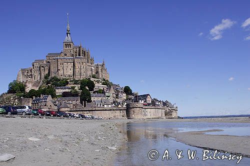 Klasztor Mont St. Michel, Normandia / Bretania, Francja