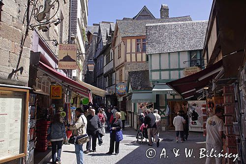 Klasztor Mont St. Michel, Normandia / Bretania, Francja