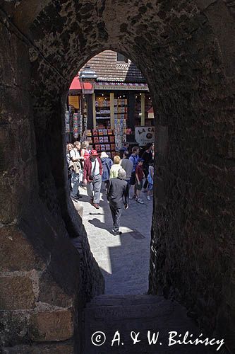 Klasztor Mont St. Michel, Normandia / Bretania, Francja