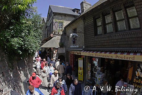 Klasztor Mont St. Michel, Normandia / Bretania, Francja