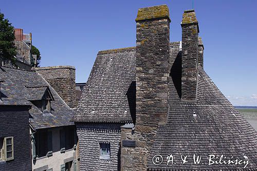 Klasztor Mont St. Michel, Normandia / Bretania, Francja
