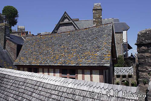 Klasztor Mont St. Michel, Normandia / Bretania, Francja