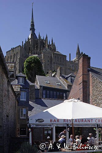 Klasztor Mont St. Michel, Normandia / Bretania, Francja