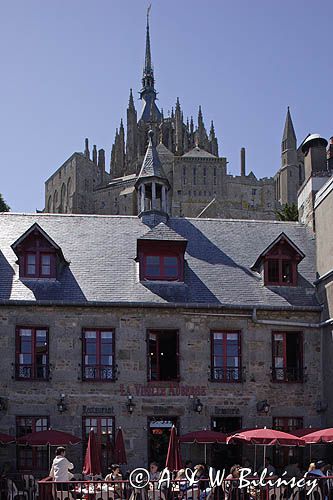 Klasztor Mont St. Michel, Normandia / Bretania, Francja