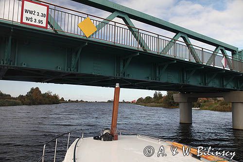 most, Kępki, rzeka Nogat, żuławy