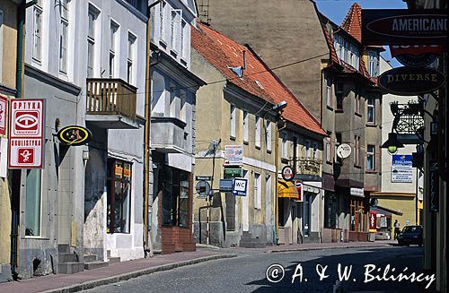 Mrągowo, uliczka