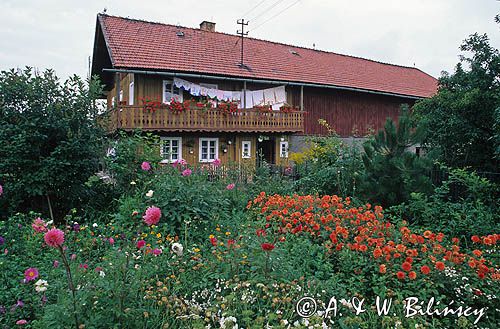 Mysłakowice, zabytkowy dom tyrolski, Rudawy Janowickie
