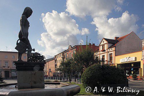 fontanna Dziewczyna z konewką, Nakło nad Notecią