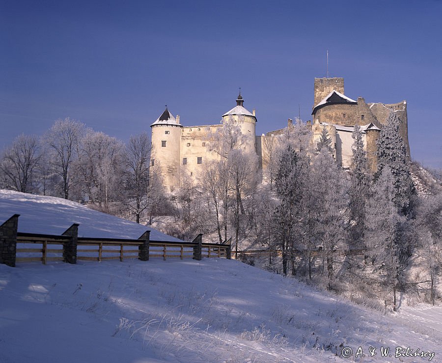 zamek w Niedzicy nad Zalewem Czorsztyńskim