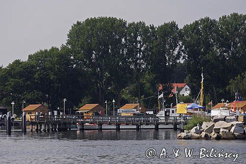 port Freest, cieśnina Peene - Piana między wyspą Uznam a kontynentalną częścią Niemiec