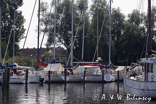 port Freest, cieśnina Peene - Piana między wyspą Uznam a kontynentalną częścią Niemiec