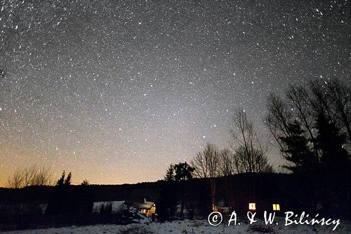 gwiezdne niebo, Bieszczady