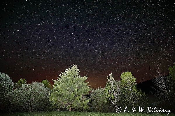 Gwiaździsta noc, Góry Sanocko Turczańskie