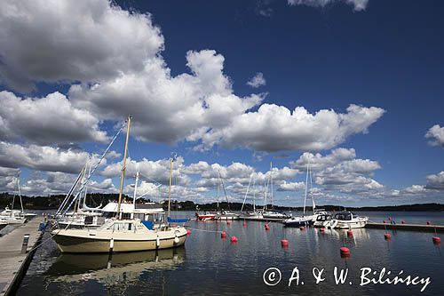 port jachtowy w Norrtalje, Szwecja