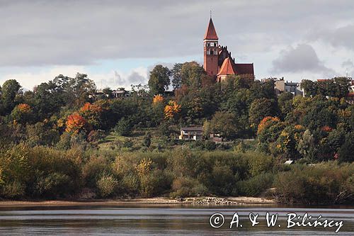 rzeka Wisła, Nowe nad Wisłą, wieża kościoła