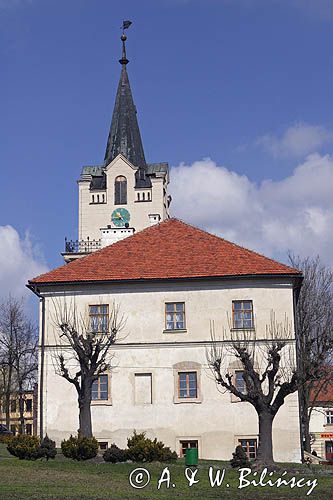 Nowy Wiśnicz, ratusz, Pogórze Wiśnickie