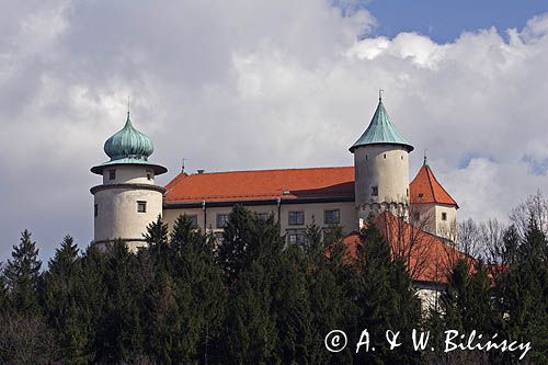 Nowy Wiśnicz, zamek, Pogórze Wiśnickie