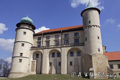 Nowy Wiśnicz, zamek, Pogórze Wiśnickie