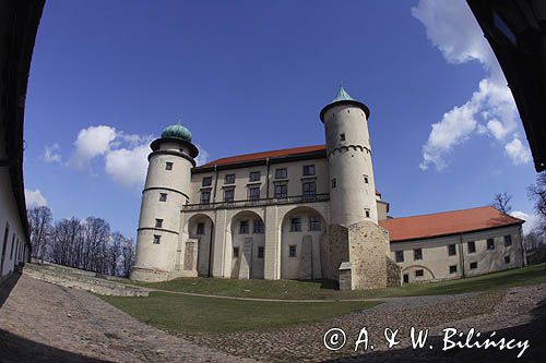 Nowy Wiśnicz, zamek, Pogórze Wiśnickie