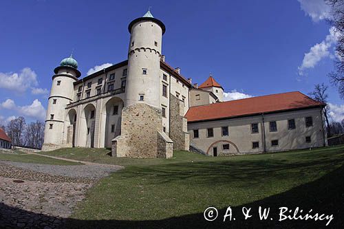 Nowy Wiśnicz, zamek, Pogórze Wiśnickie