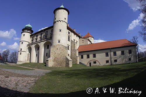 Nowy Wiśnicz, zamek, Pogórze Wiśnickie