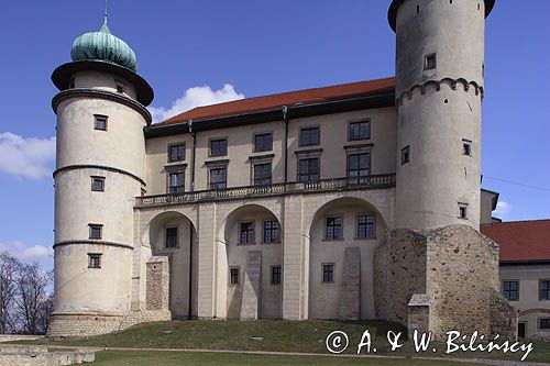 Nowy Wiśnicz, zamek, Pogórze Wiśnickie