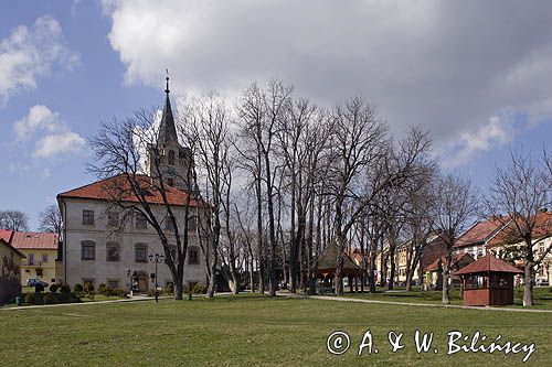 Nowy Wiśnicz, Ratusz i rynek, Pogórze Wiśnickie