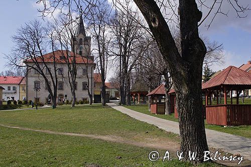 Nowy Wiśnicz, Ratusz i rynek, Pogórze Wiśnickie