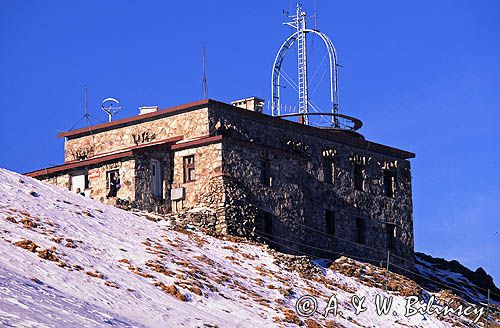 obserwatorium meteo na Kasprowym Wierchu