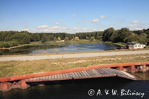 powyżej poziomu, Oder-Havel kanal, Brandenburgia, Niemcy