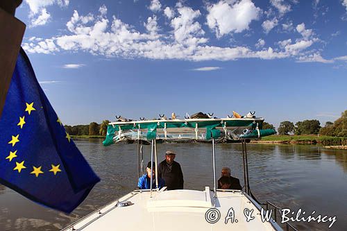 rzeka Odra pomiędzy Nową Solą a Cigacicami