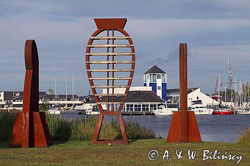 Oer Maritime Havn, wakacyjna wioska i port żeglarski, Jutlandia, Kattegat, Dania