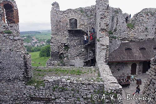 Ogrodzieniec, ruiny zamku