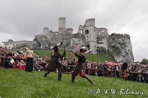 Ogrodzieniec, V Najazd Barbarzyńców, pojedynek