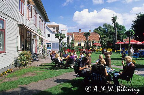 Restauracja Borgholm na Olandii, Wyspa Oland, Szwecja